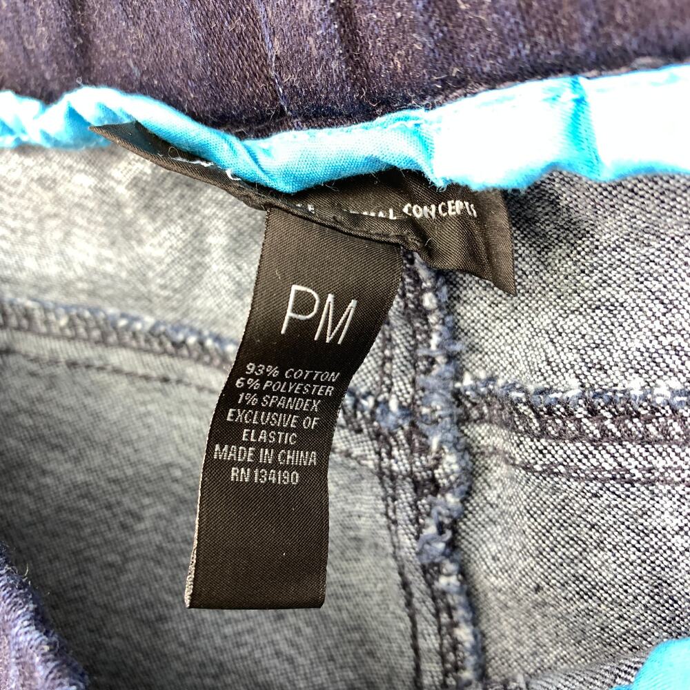 INC International Concepts Pull On Jegging Jeans Womens Sz PM Dark Wash Stretch - Picture 5 of 6